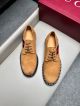 Gucci Man Brown Calfskin Business Leather Shoes 042895 (4)_th.jpg